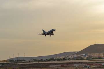 Maniobras militares Ocean Sky 19 en Canarias (Foto Antonio Rico)